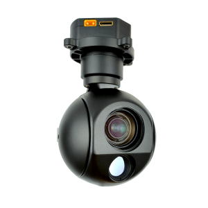 KHY10G619 – 10× Visible Zoom + 640×512 Thermal Dual-Light Gimbals